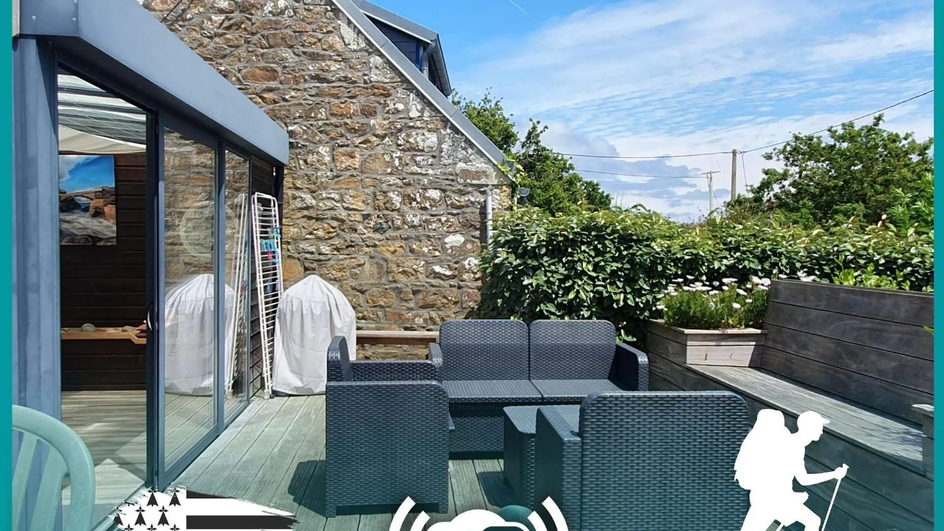 Ty Kichen Mor - Campagne - Wifi Villa Crozon